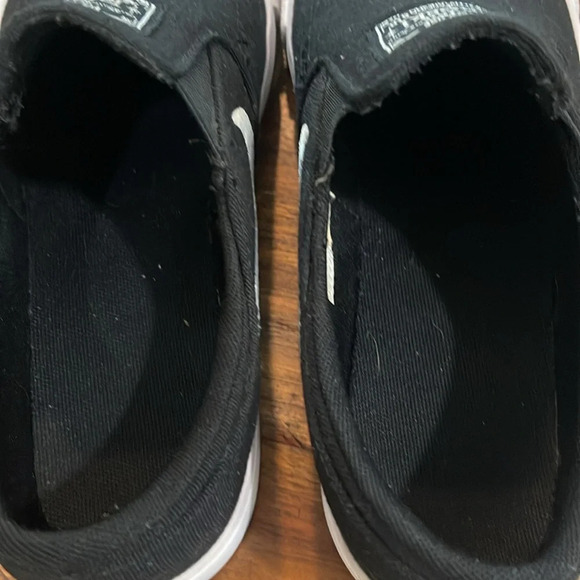NIKE SB JANOSKI CANVAS SLIP ON SKATEBOARDING SNEAKERS BLACK  sz 5Y = 6.5 WOMENS - Picture 7 of 14